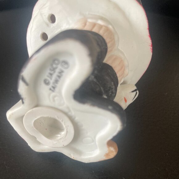 Vintage  Caroller Potpourri Figure and  House Tea Light  Holder - Picture 7 of 9